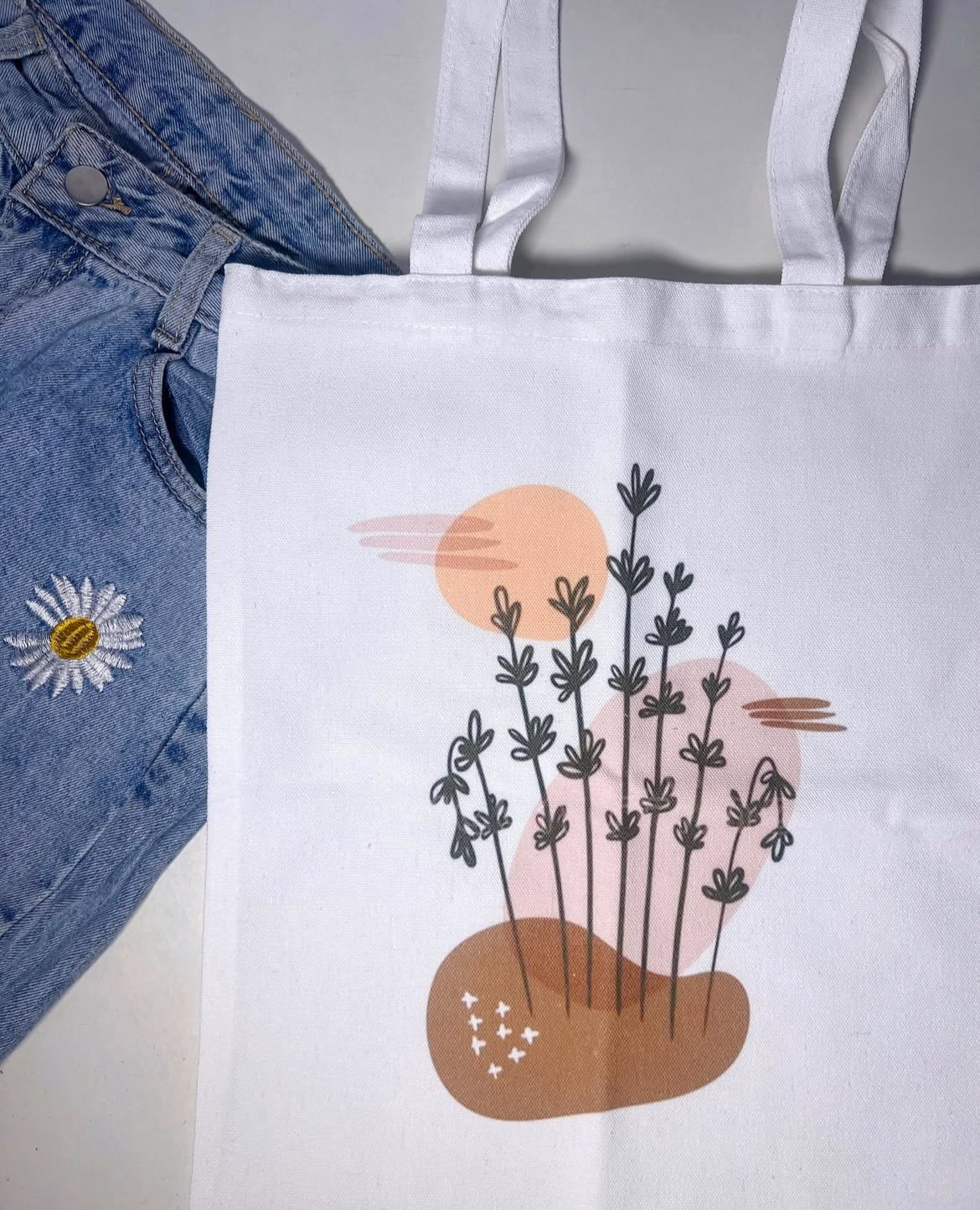 Canvas Aesthetic Tote Bags - ShopHaul
