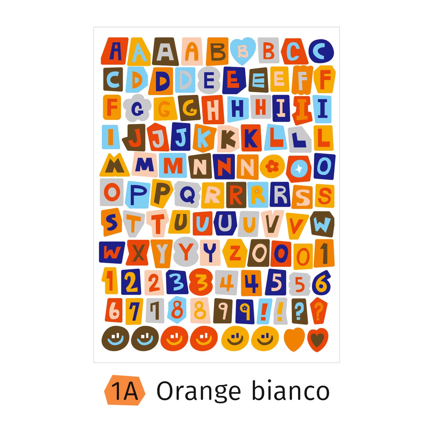 Alphabet Sticker Sheets