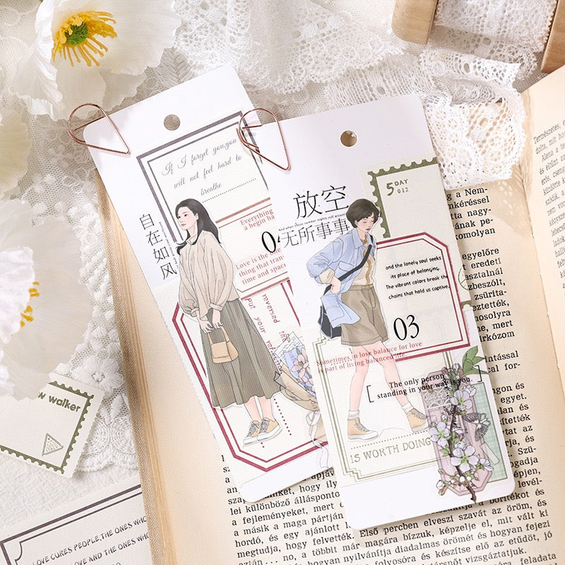 Label box Stickers Set (5 sheets, 30 pcs)