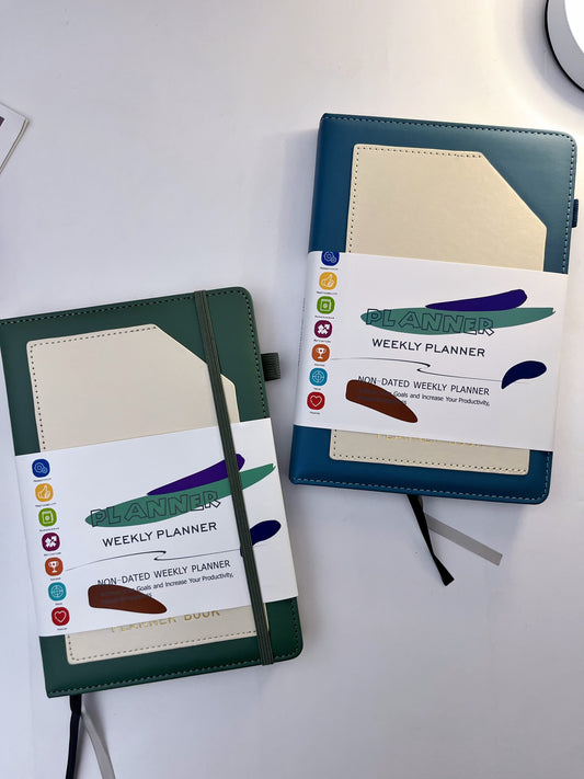 12 Months Nondated Weekly Planner Book - ShopHaul