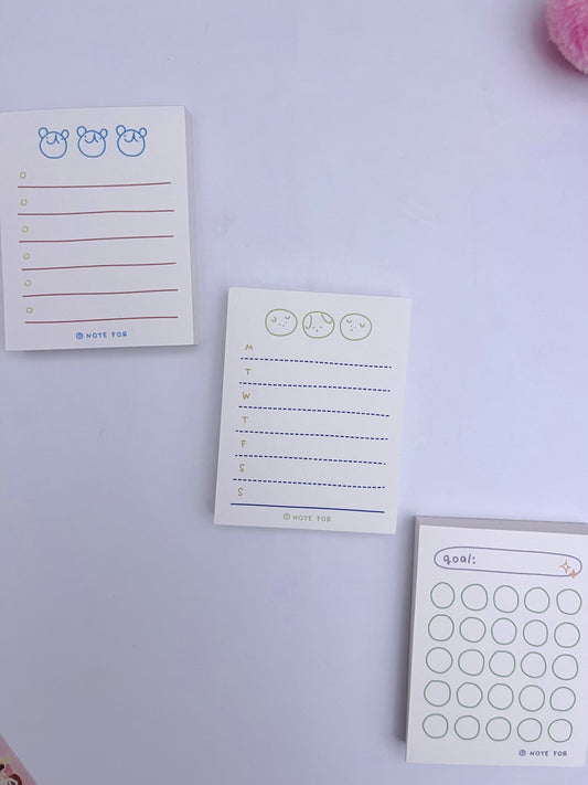 Mini Planning Sheets (100 sheets) - ShopHaul