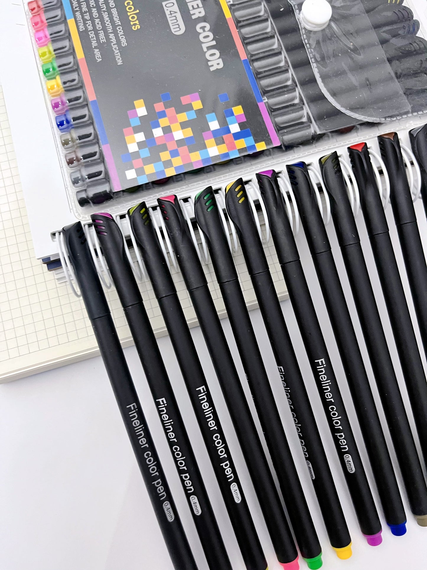 Fineliner Colored Pens Set - ShopHaul