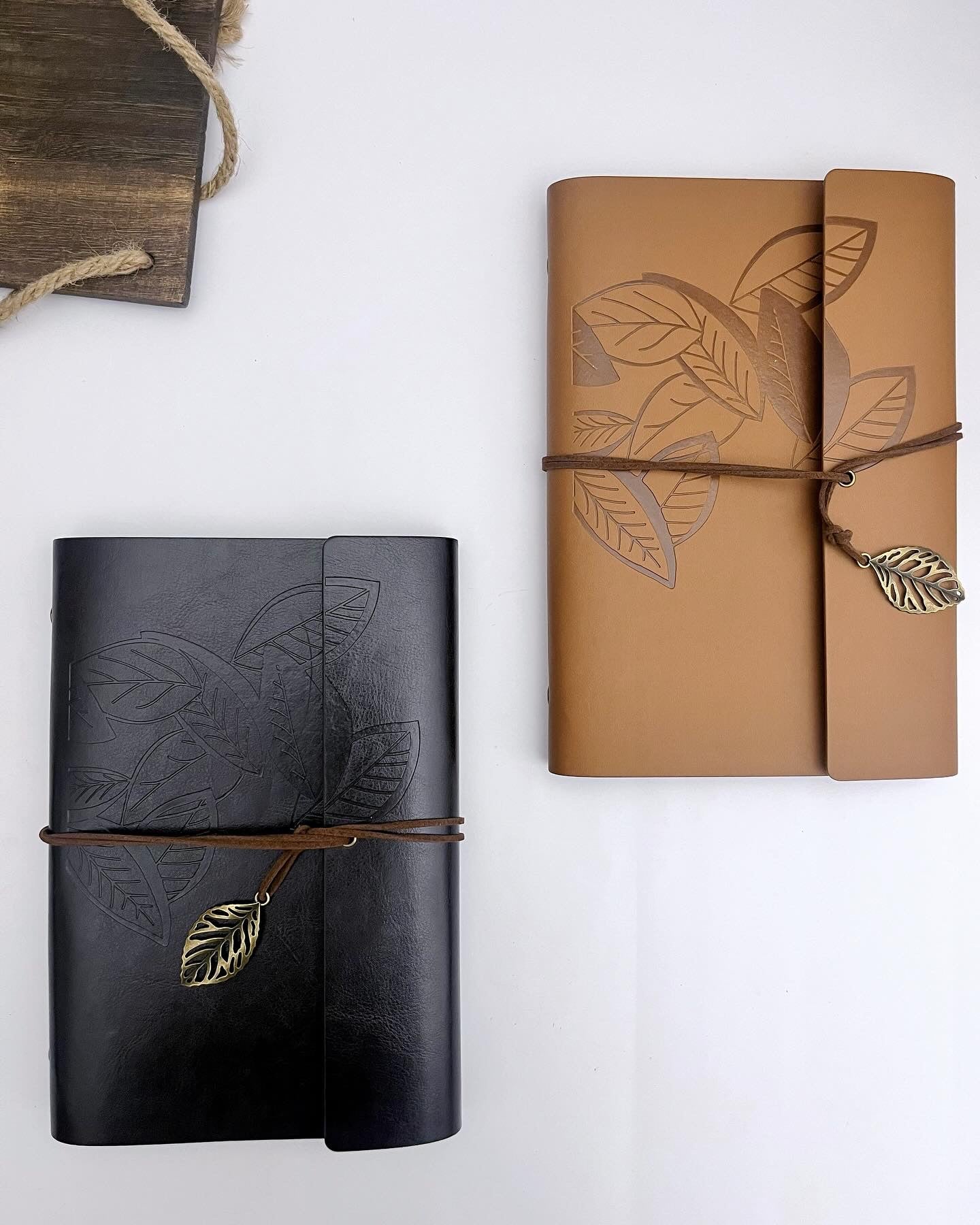 Traveler’s Journal (Leather Cover, Blank Pages) - ShopHaul