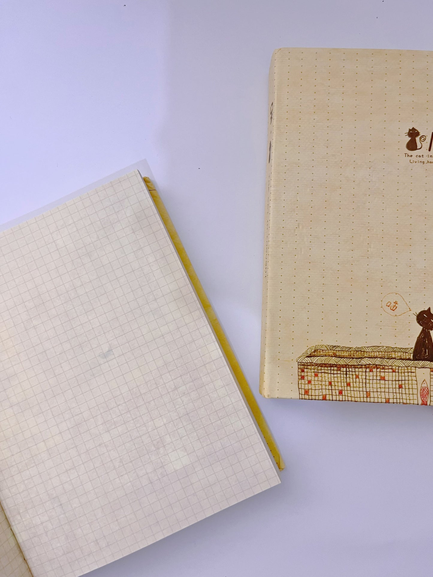 Cute Cat Cartoon A5 Journal - ShopHaul