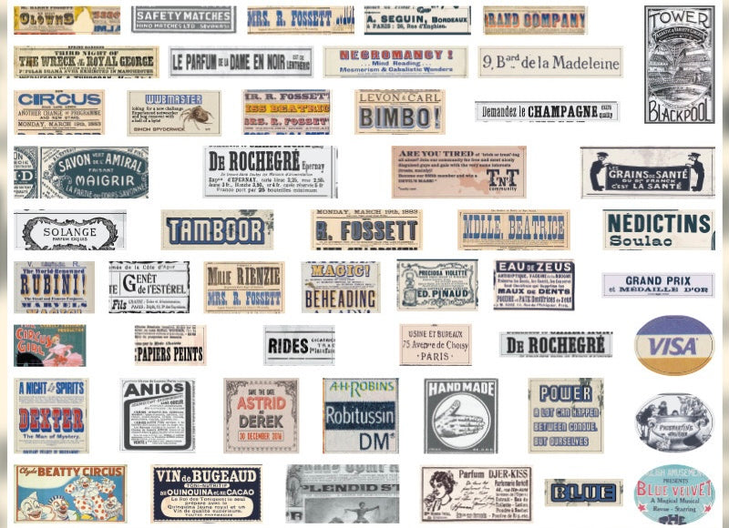 Retro style Paper Stickers (20 pcs) - ShopHaul