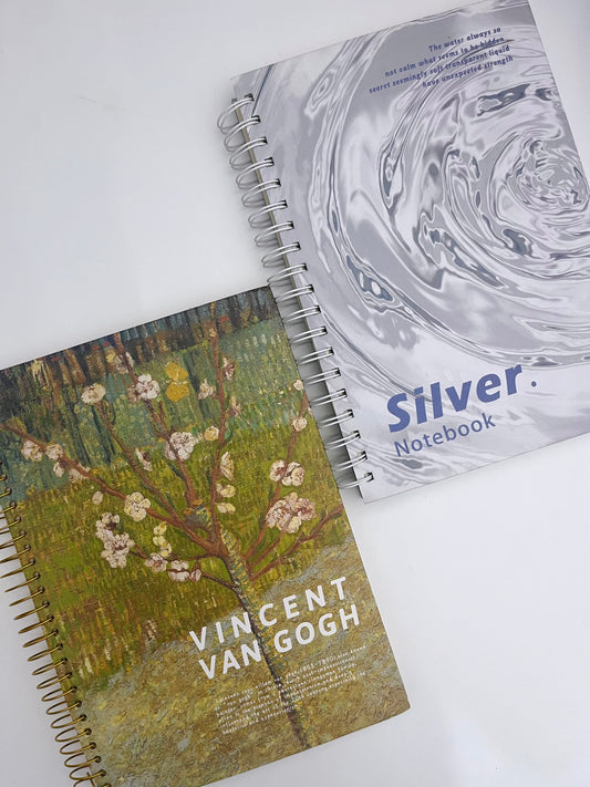 B5 Spiral Hardcover Lined Notebook (300 pages)