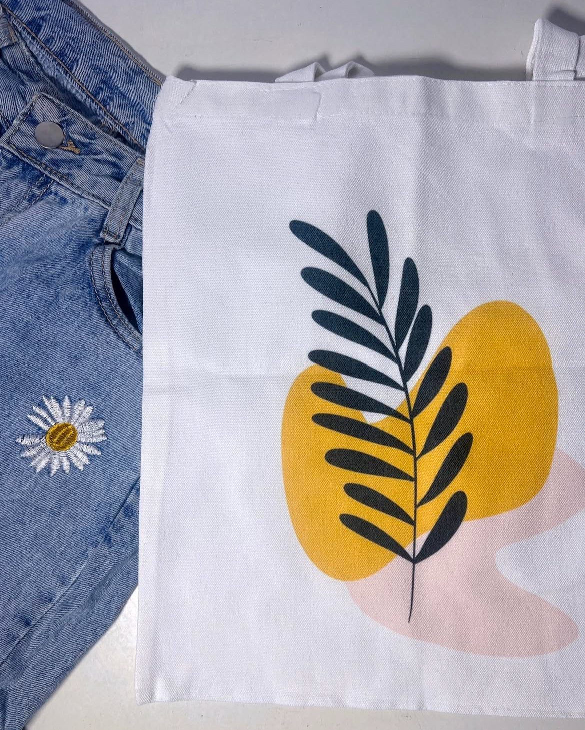 Canvas Aesthetic Tote Bags - ShopHaul