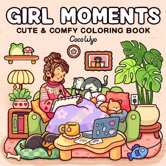 Cute and Comfy Coloring Books - ShopHaul