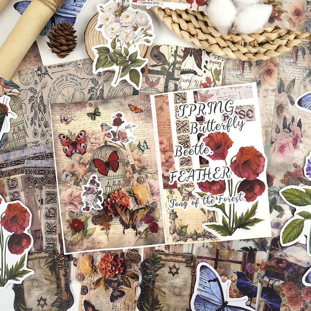 Vintage Scrapbook Set - ShopHaul