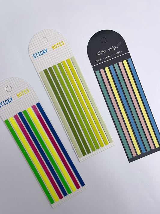 Long Index Sticky Strip Tabs - ShopHaul
