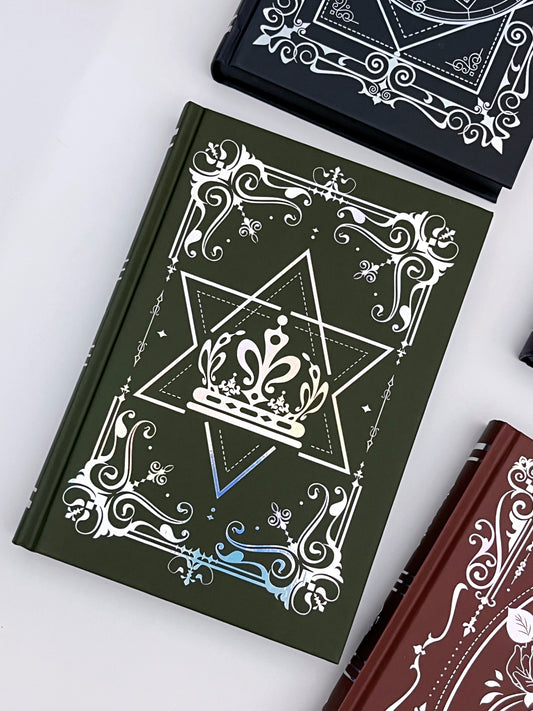 Velvet-covered Black Sheets A5 Journal (110gsm, 256 pages)