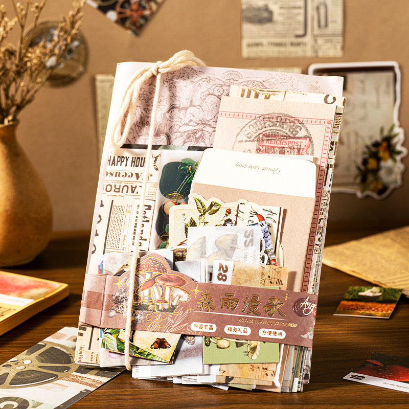 Vintage Series Journaling Material Pack (91 pcs)