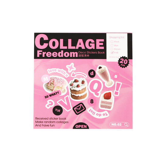 Collage Freedom Sticker Book - ShopHaul