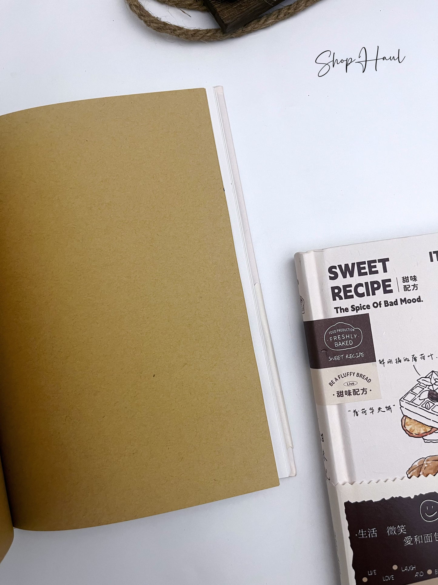 Sweet Recipe Lined Sheets A5 Journal