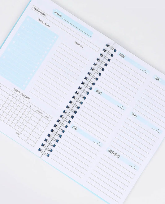 Weekly Planner Book - 52 weeks (Non-dated) - ShopHaul