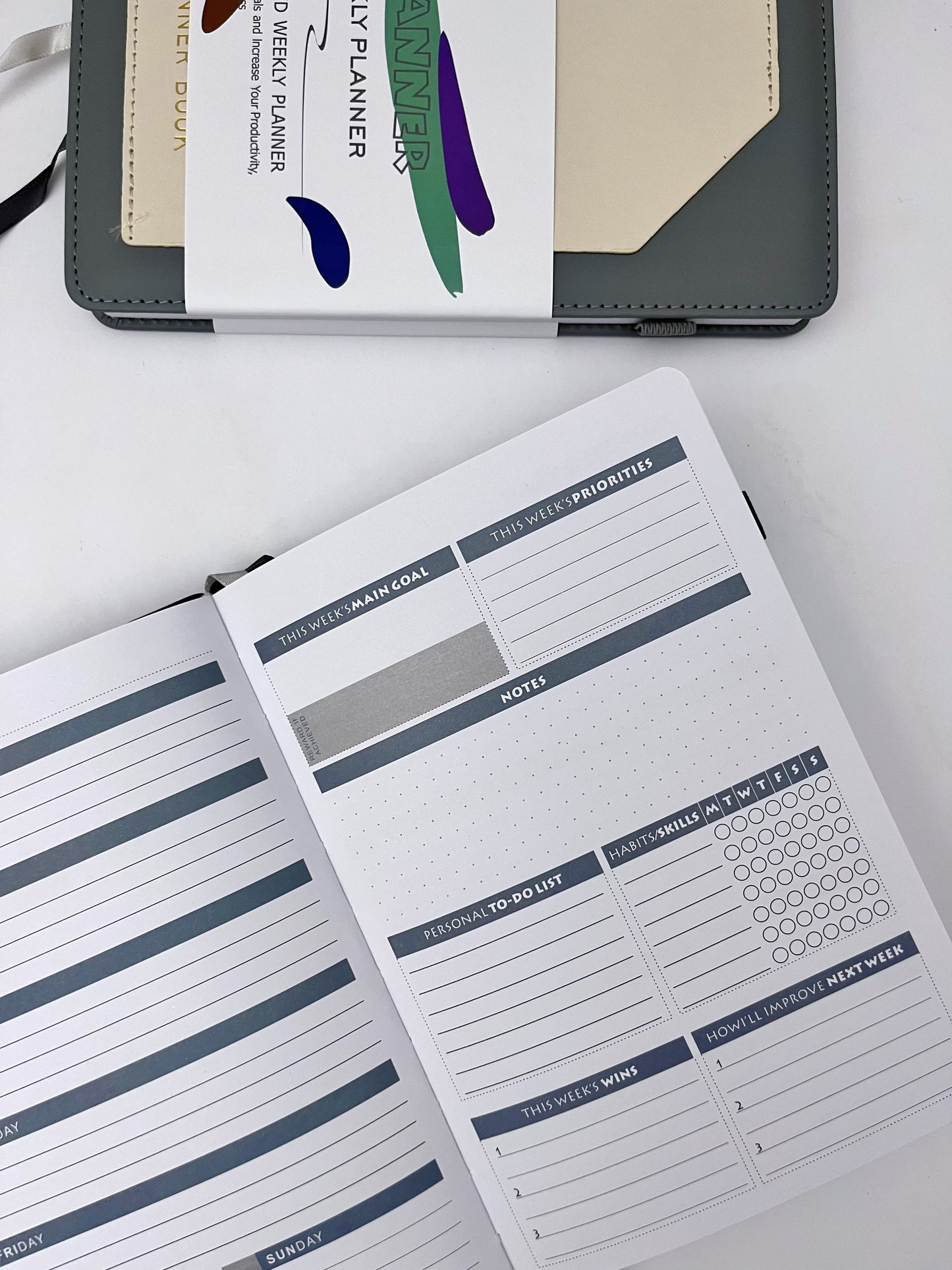 12 Months Nondated Weekly Planner Book - ShopHaul