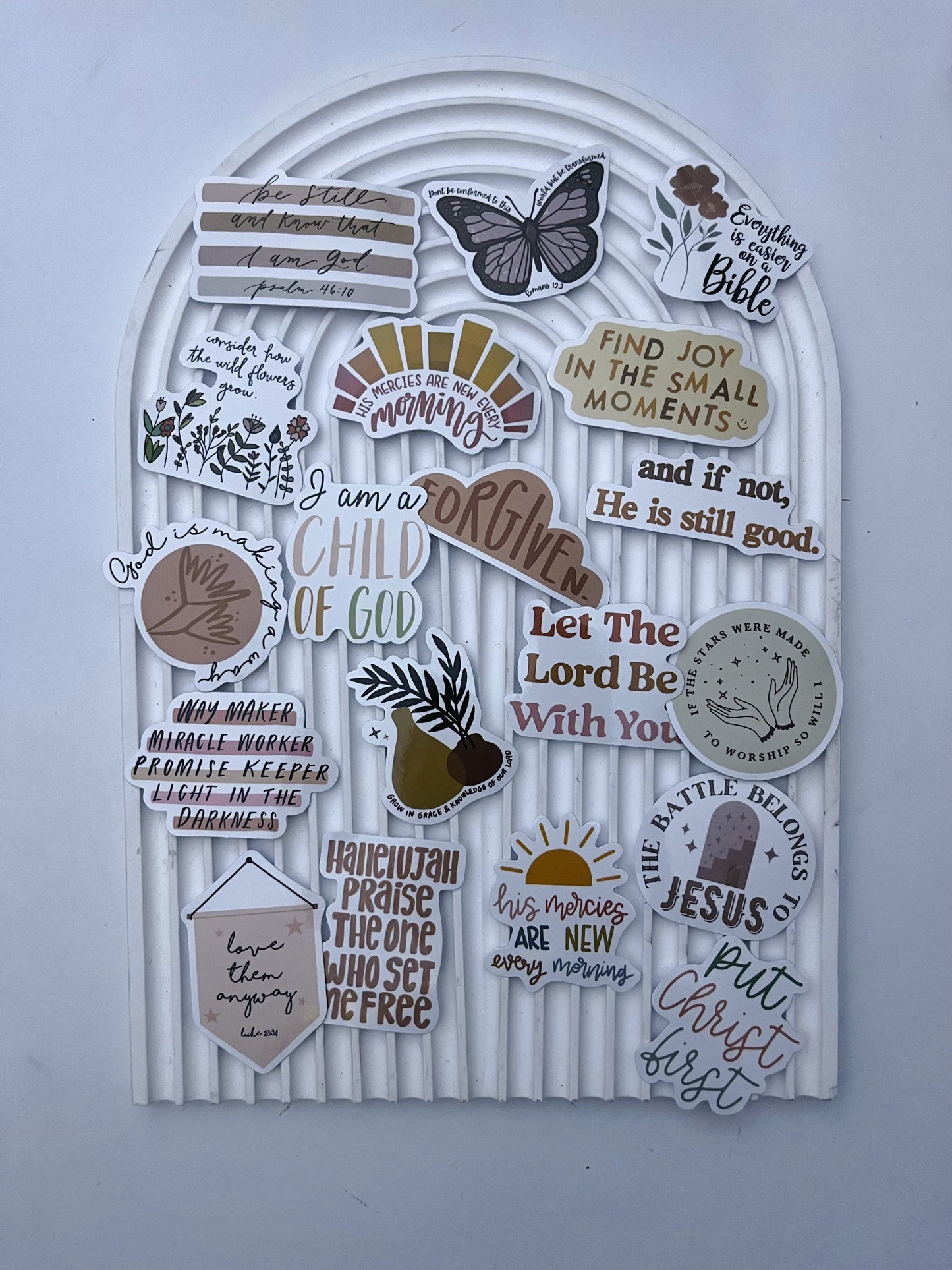 Christian Stickers 10 pcs Set