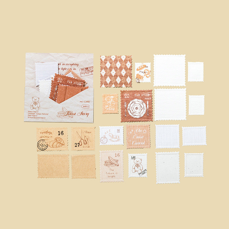 Stamp Series Sticker Paper - ShopHaul