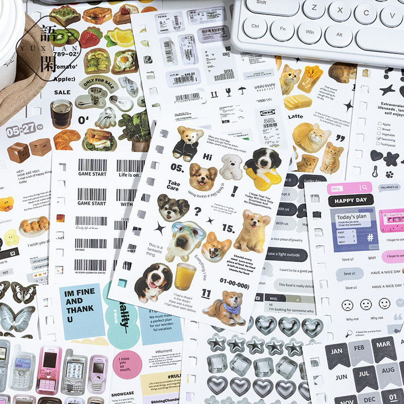 Fragments of Time Sticker Book - ShopHaul