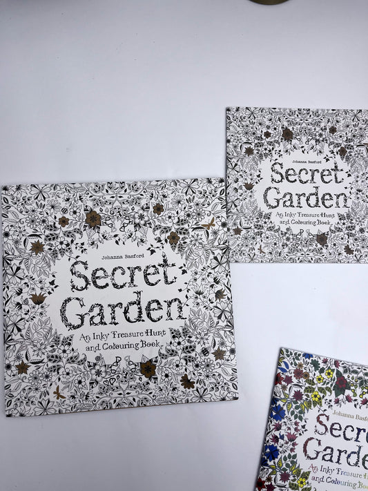 Large Secret Garden Coloring Book - ShopHaul