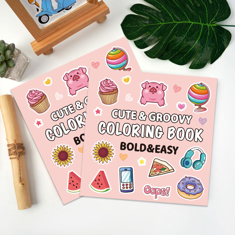 Bold and Easy Coloring Books - ShopHaul