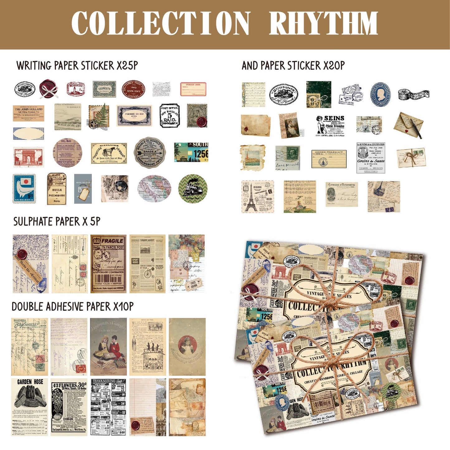 Creative Handbook Material Collage - ShopHaul
