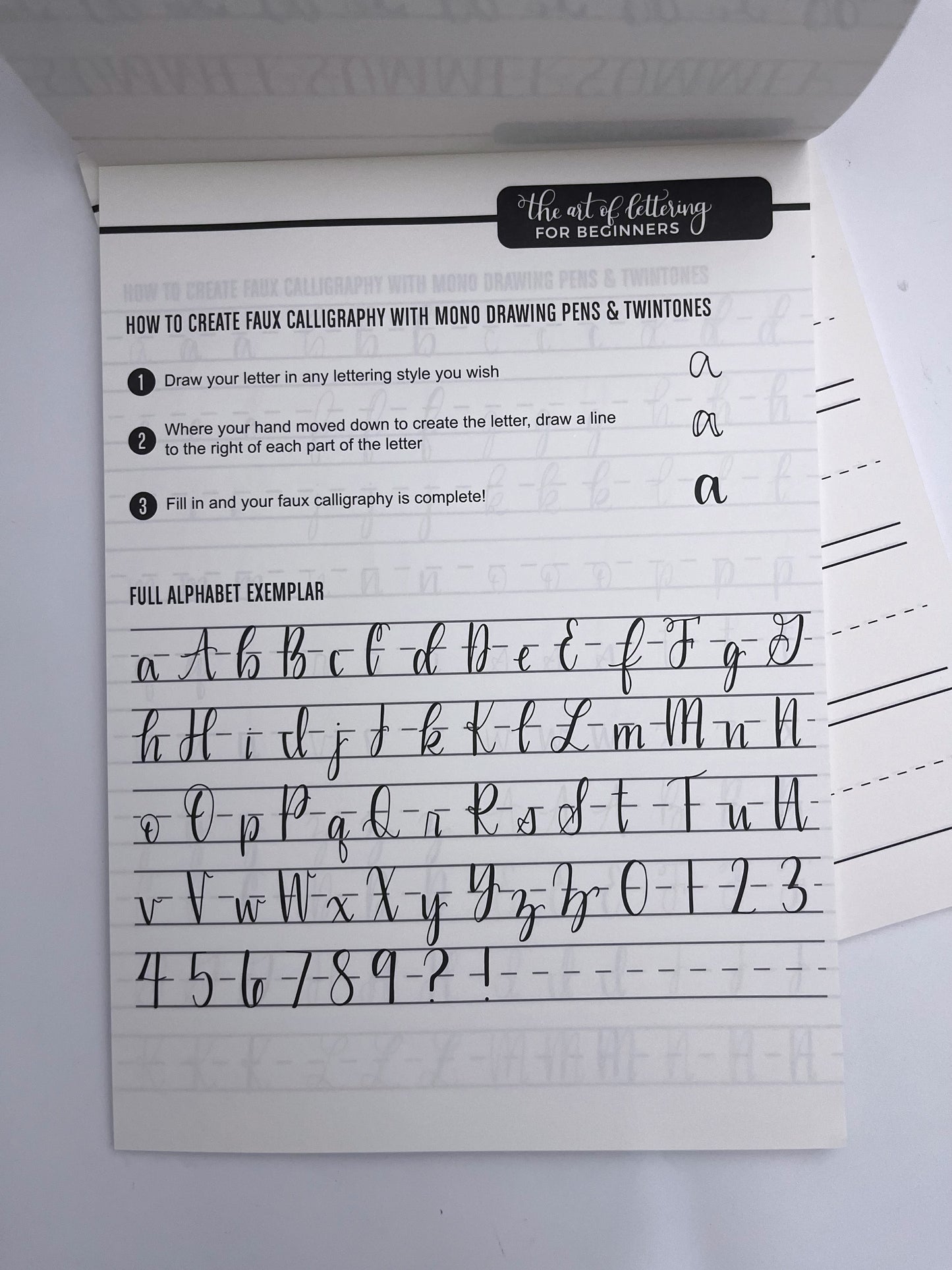 Calligraphy Practice Book (40 sheets) - ShopHaul