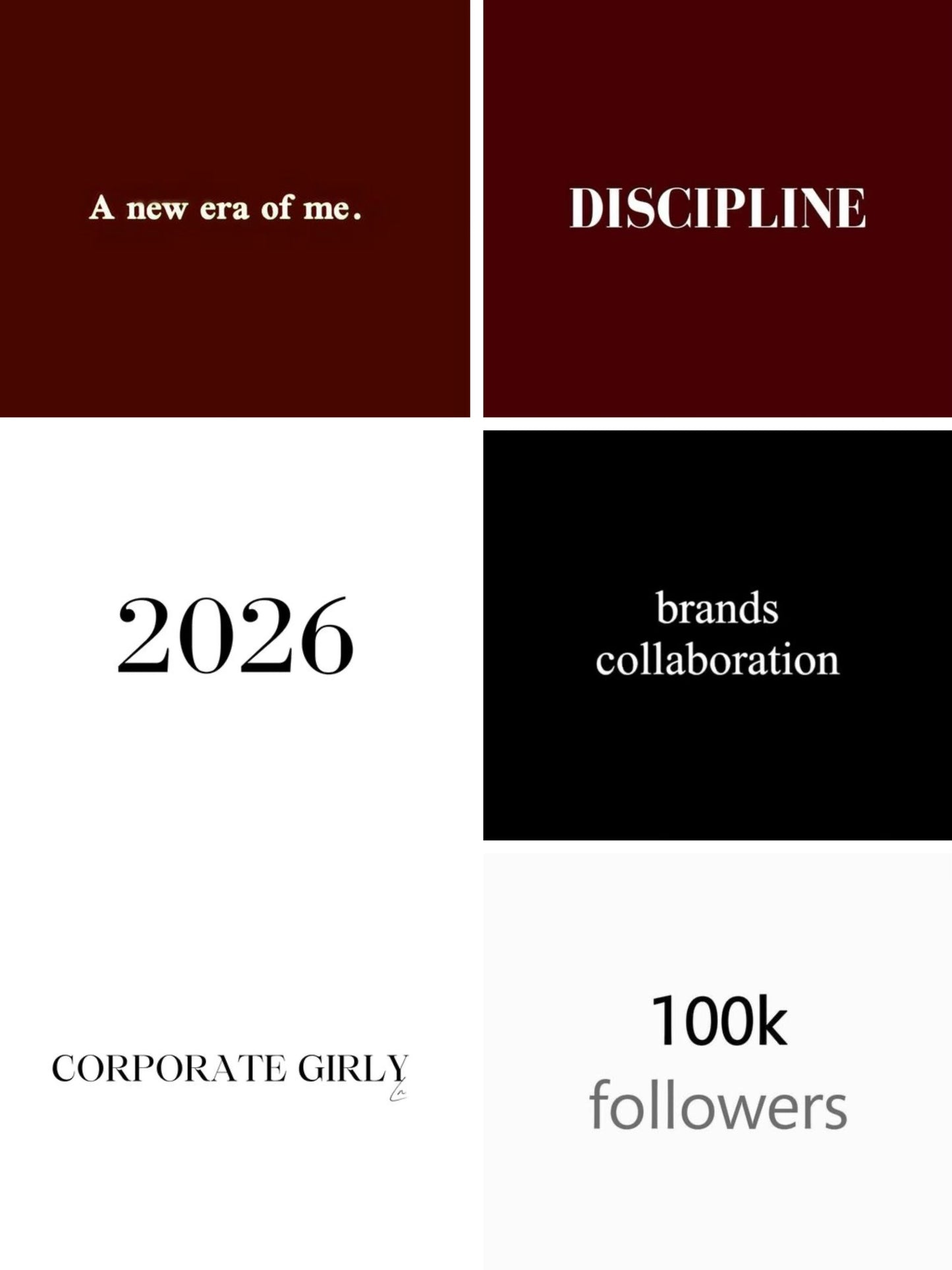 Vision Board 2026 Package