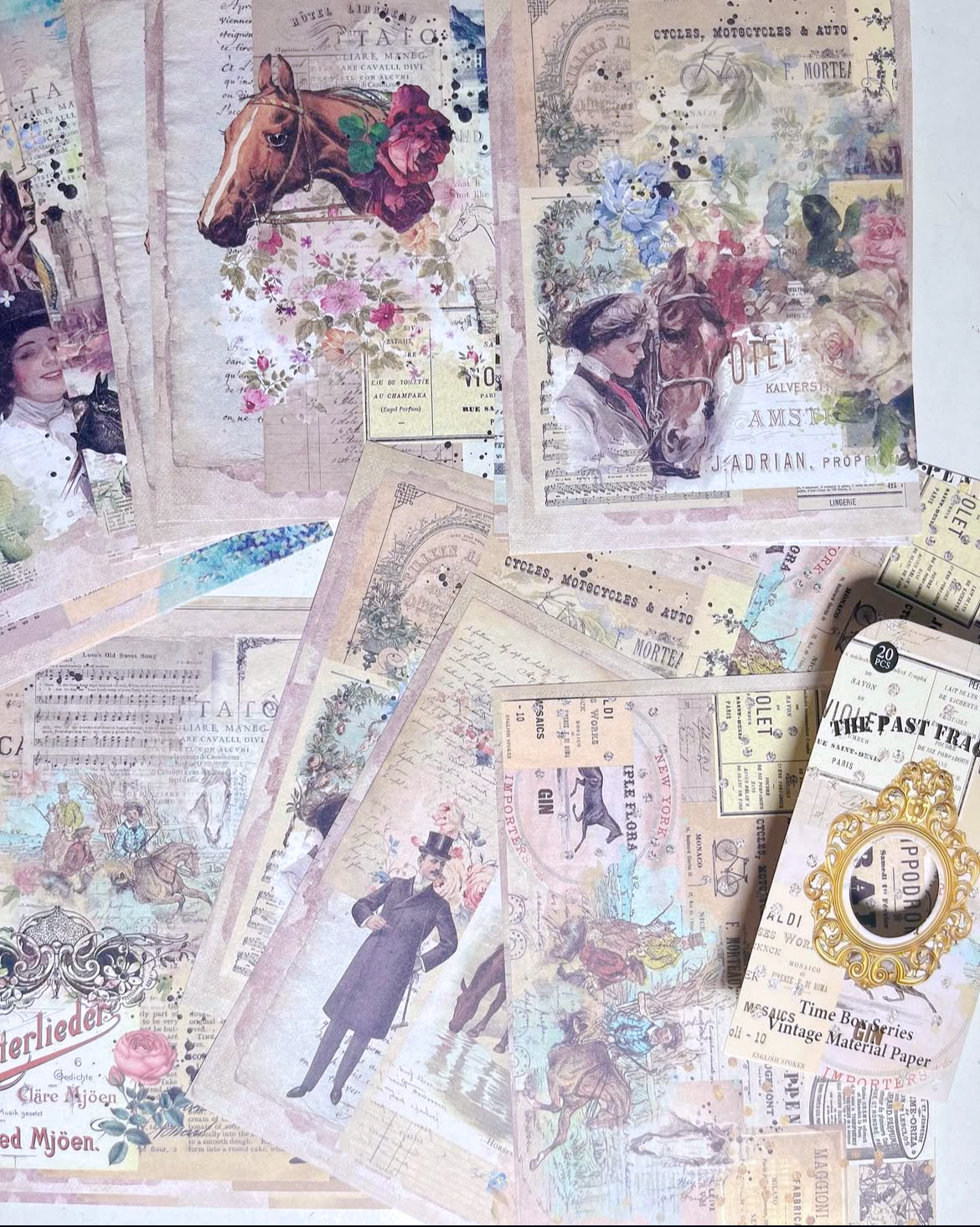 Retro Material Papers Set - ShopHaul