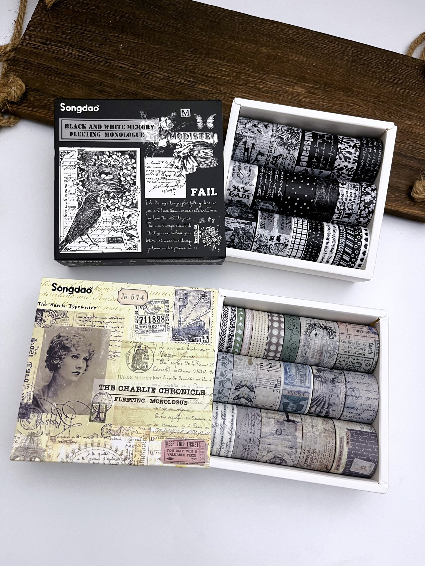 Vintage Washi Tapes Box - ShopHaul