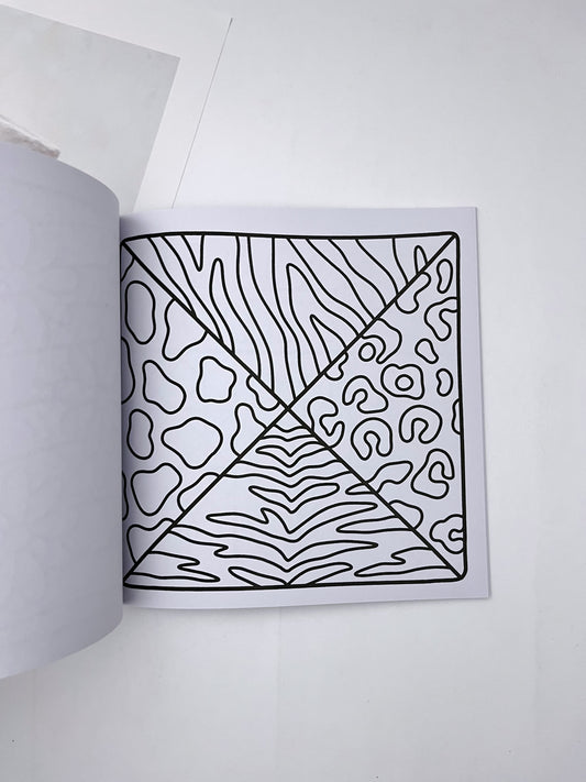 Comfy Patterns Bold-Easy Coloring Book