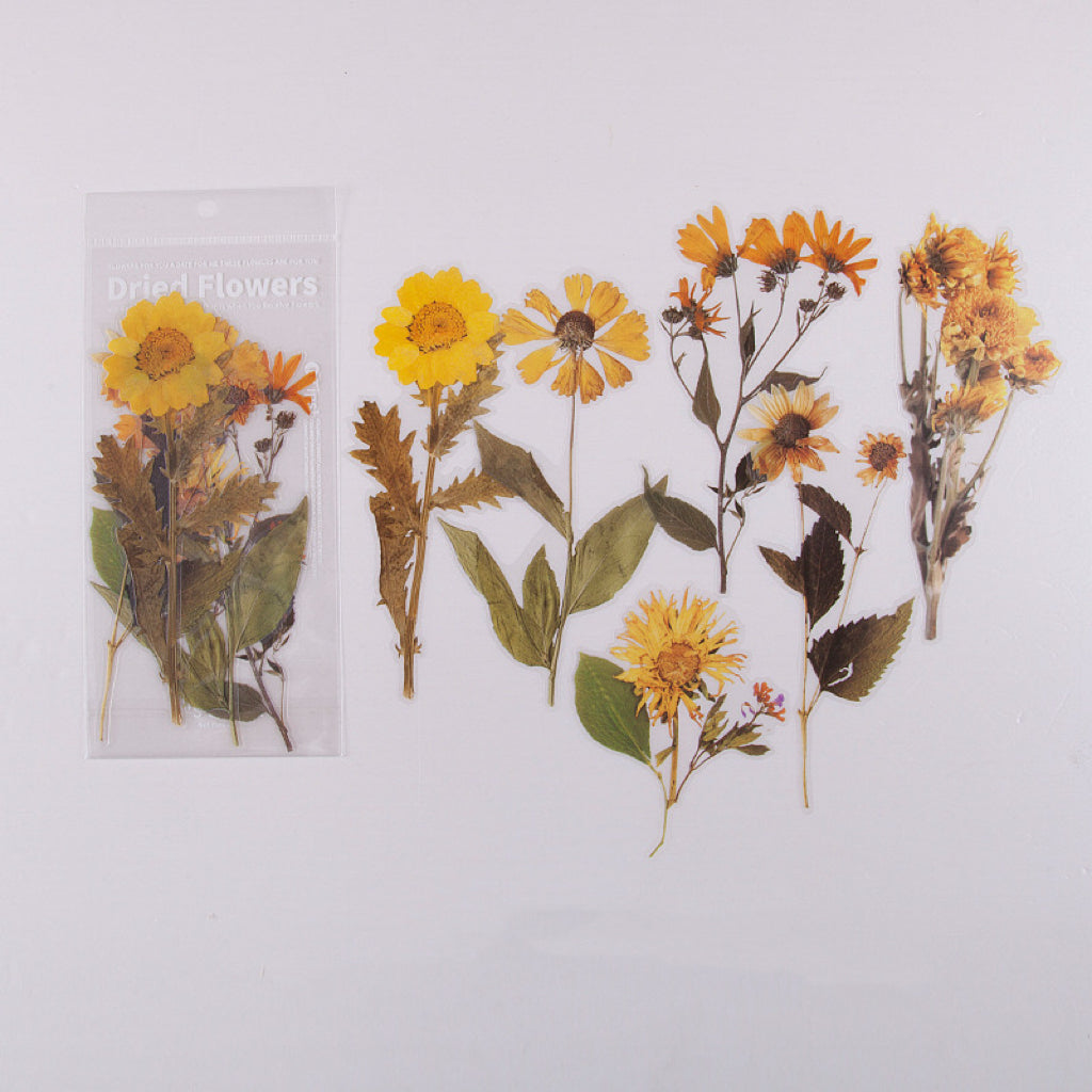 Dried Flower Stickers Set - ShopHaul