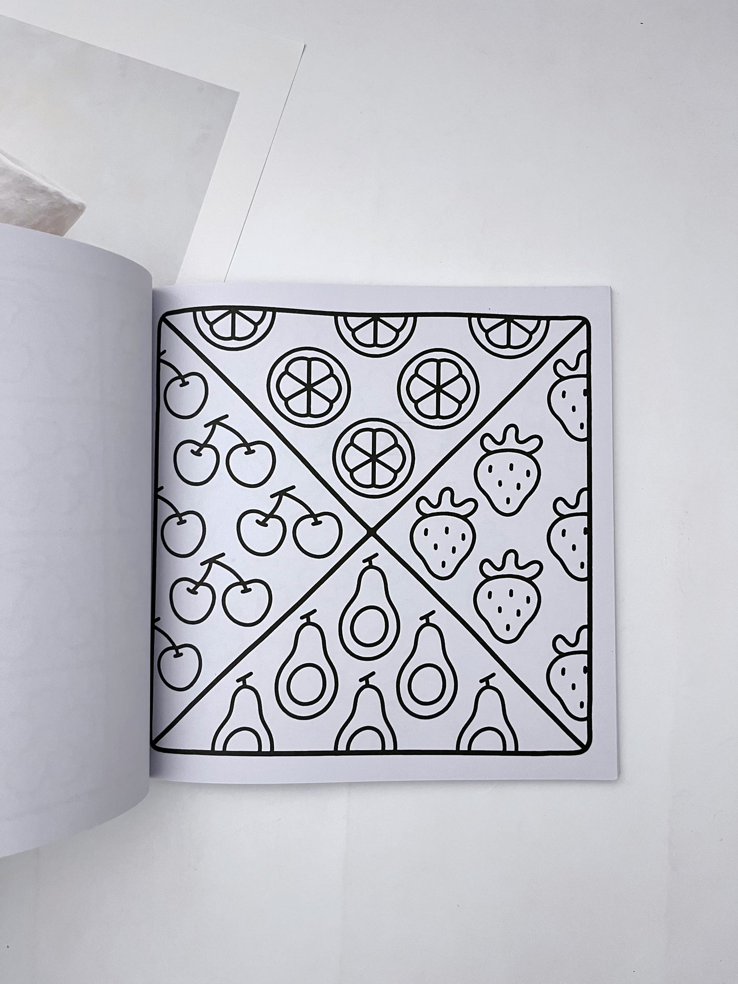 Comfy Patterns Bold-Easy Coloring Book