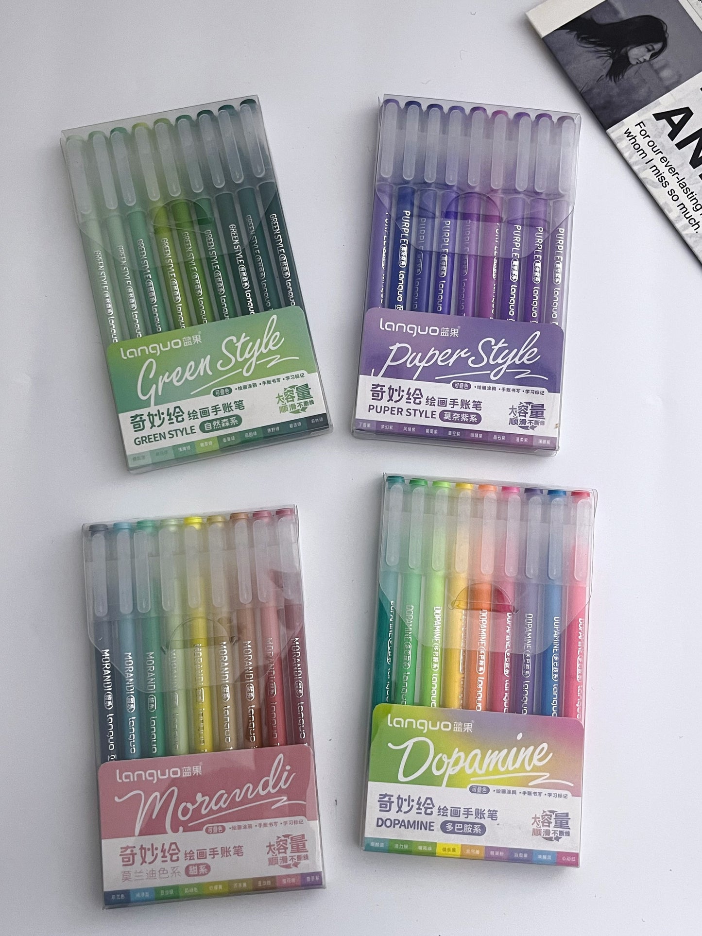 Languo Colored Pens Set - ShopHaul