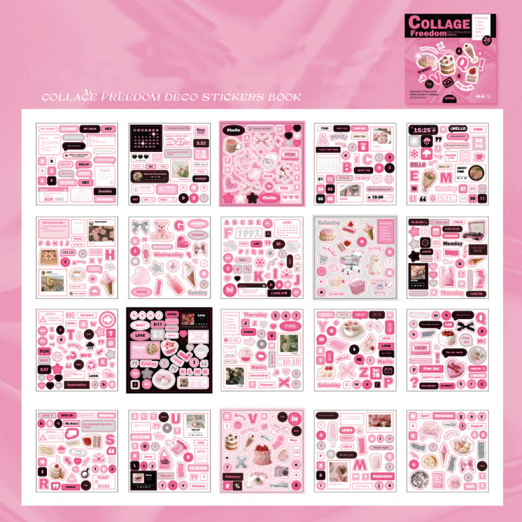 Collage Freedom Sticker Book - ShopHaul