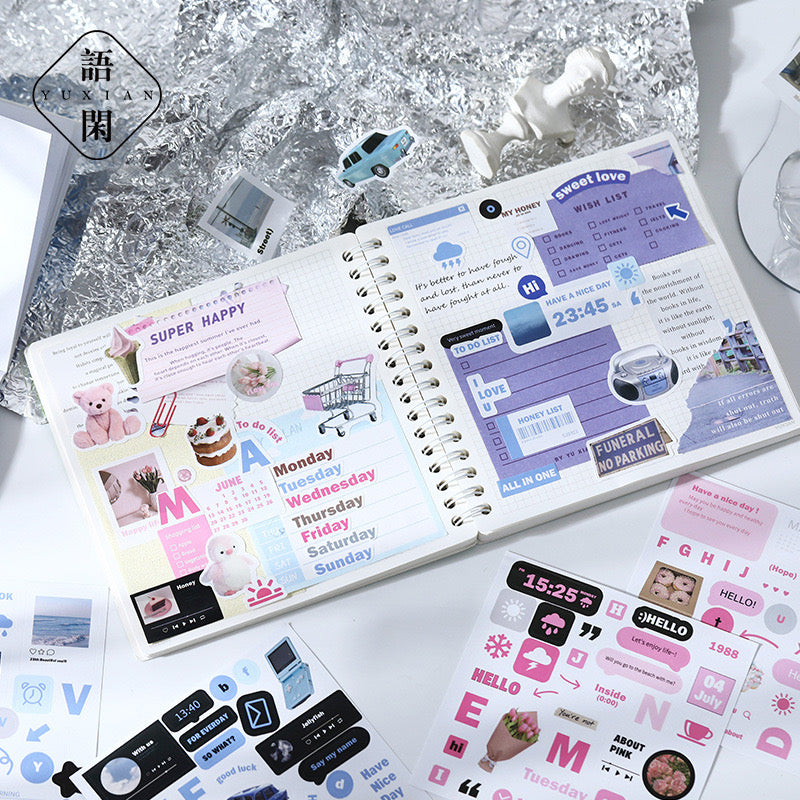 Collage Freedom Sticker Book - ShopHaul