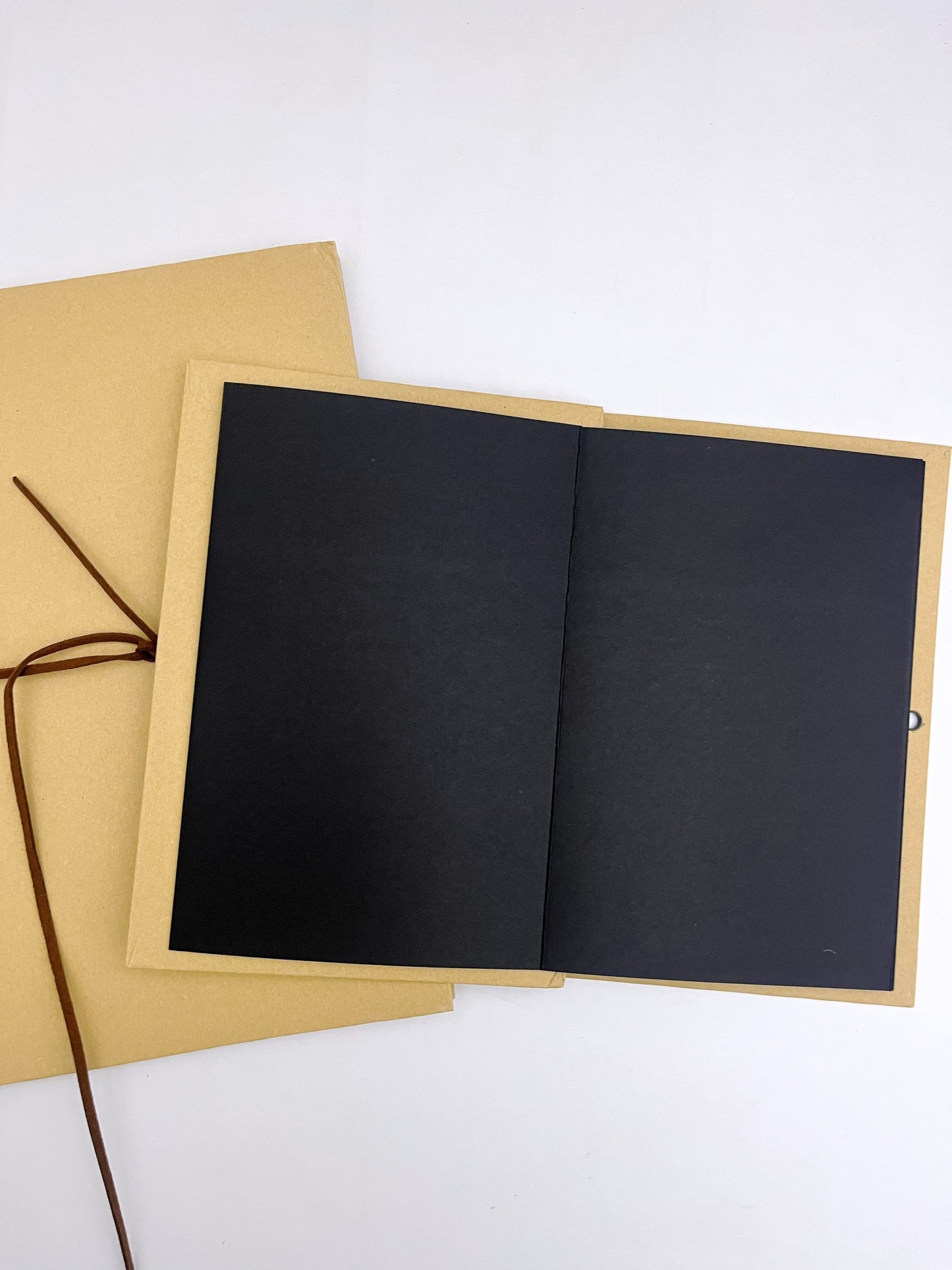 Organ Folding Scrapbook / Photo Black Sheets Album - ShopHaul