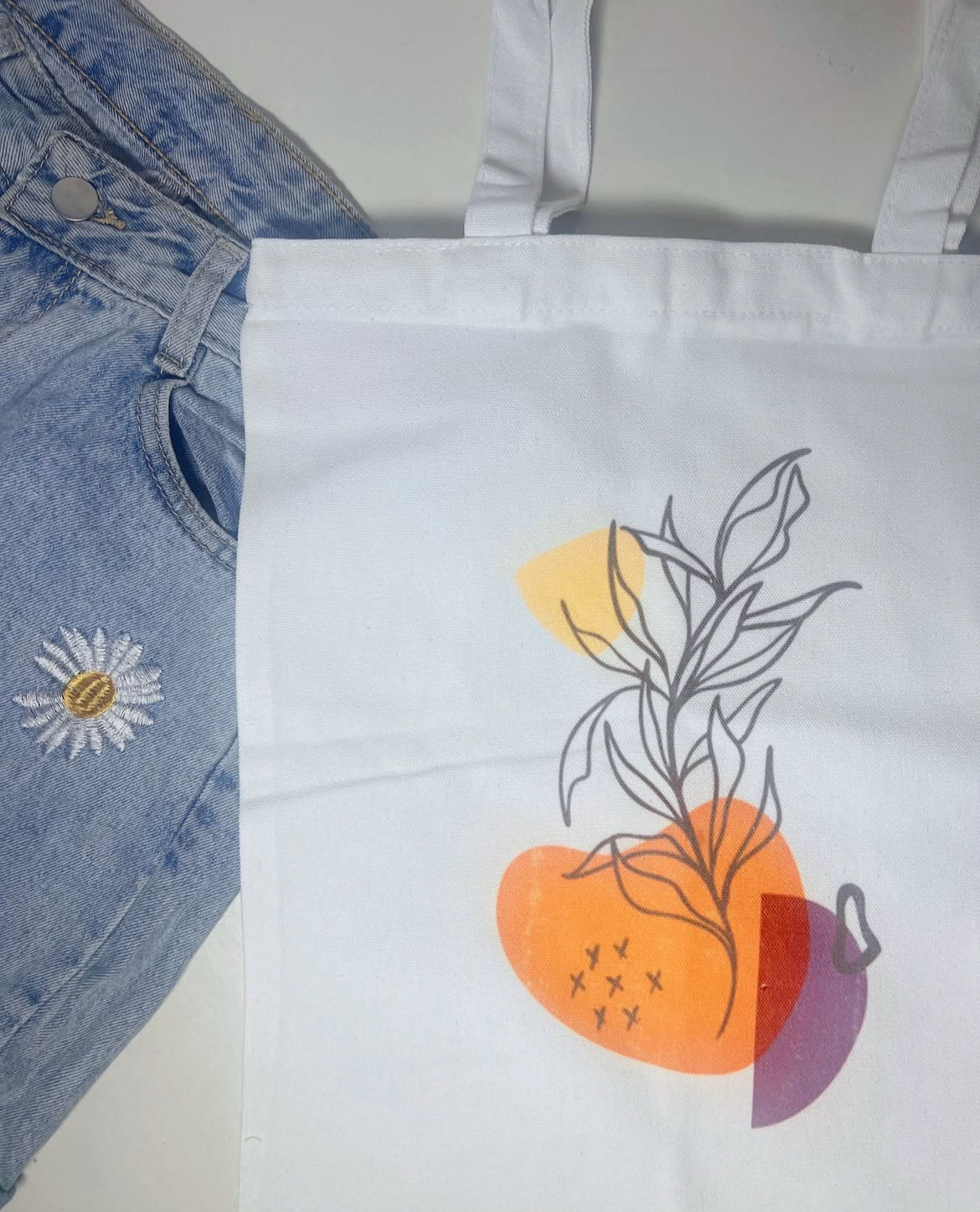 Canvas Aesthetic Tote Bags - ShopHaul