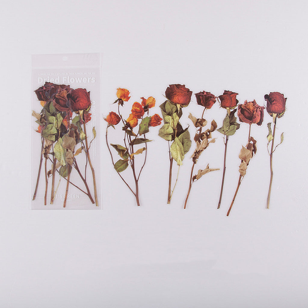 Dried Flower Stickers Set - ShopHaul