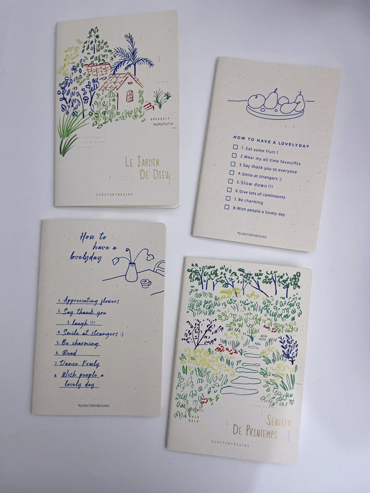 A5 Stitched Notebook (80g, 92pages)