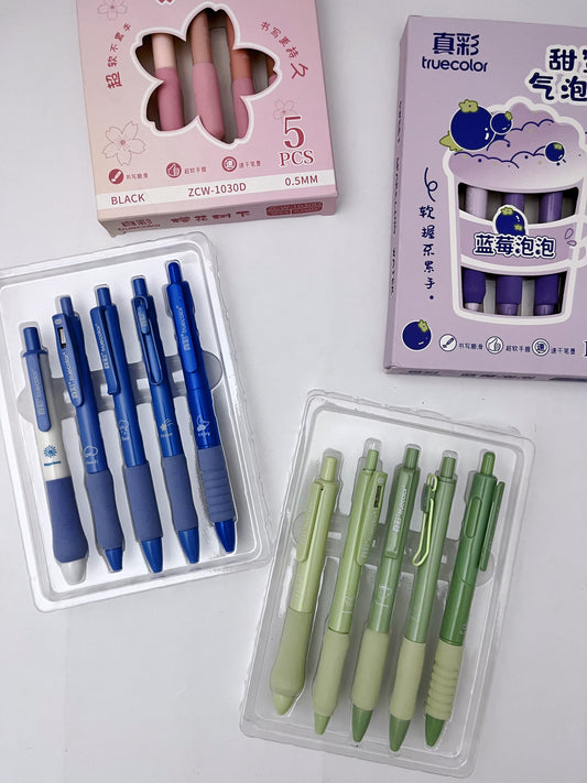 Truecolor Black Gel Pens Set - ShopHaul