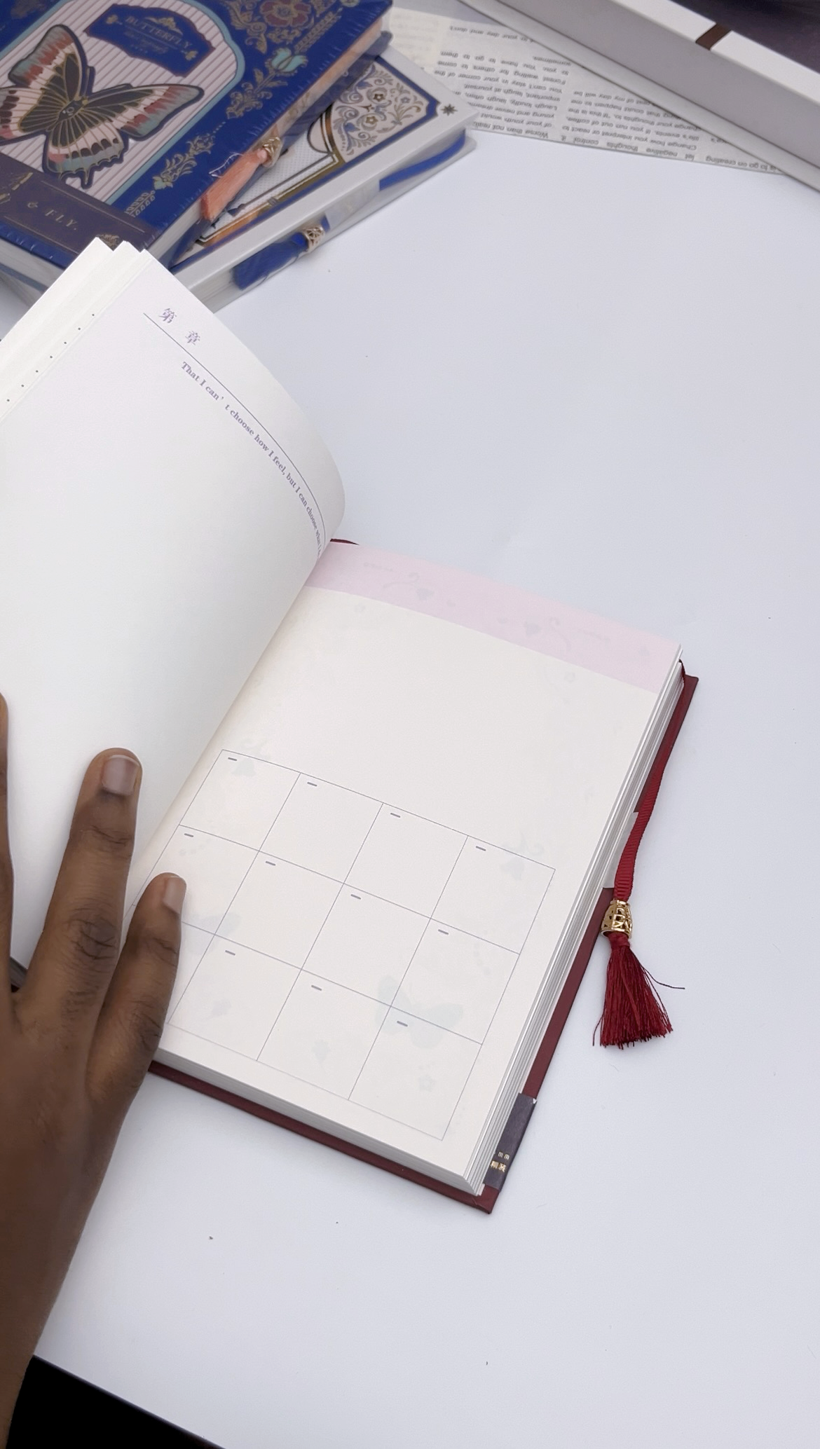 Vintage Butterfly Journal