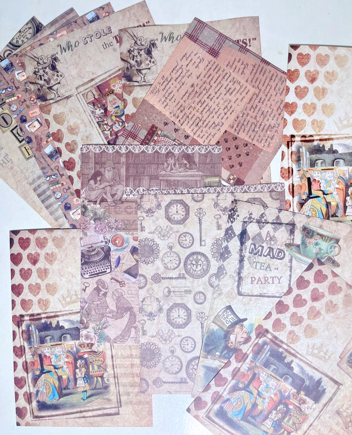 Retro Material Papers Set - ShopHaul