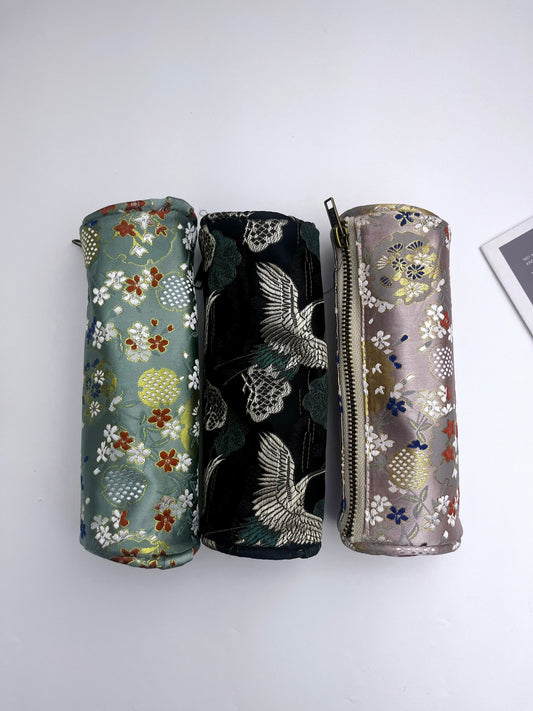 Damask / Brocade Fabric Pen Case / Pouch - ShopHaul