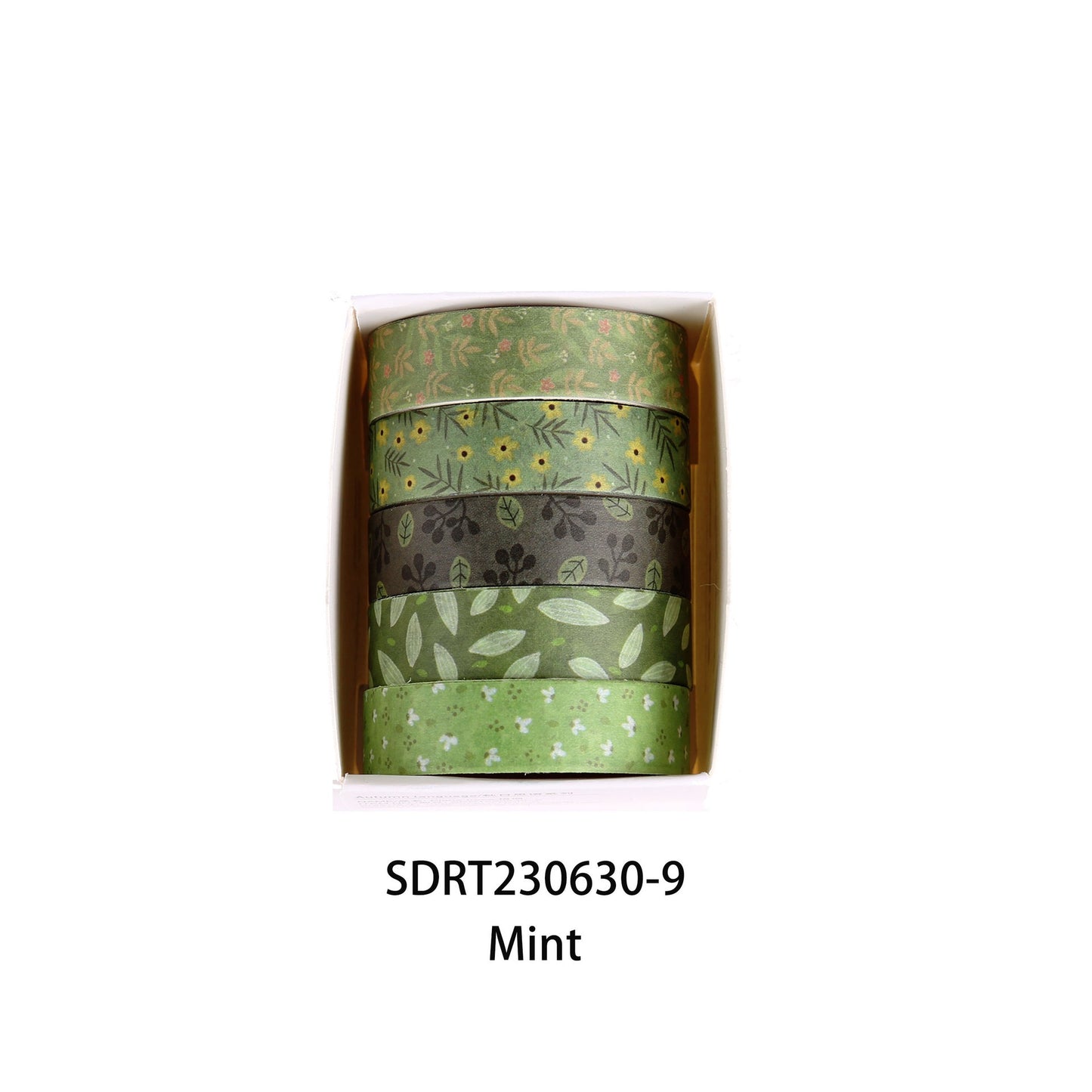 Plant-theme Washi Tapes Set