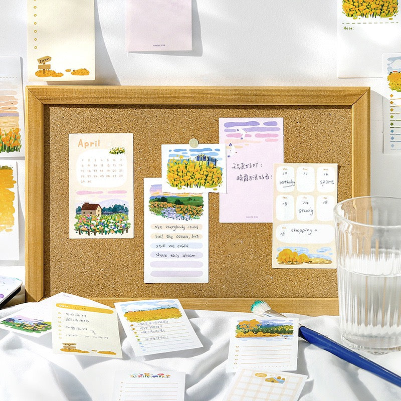 NoteFor Mini Sticky Cards / Notes / Planning Sheets