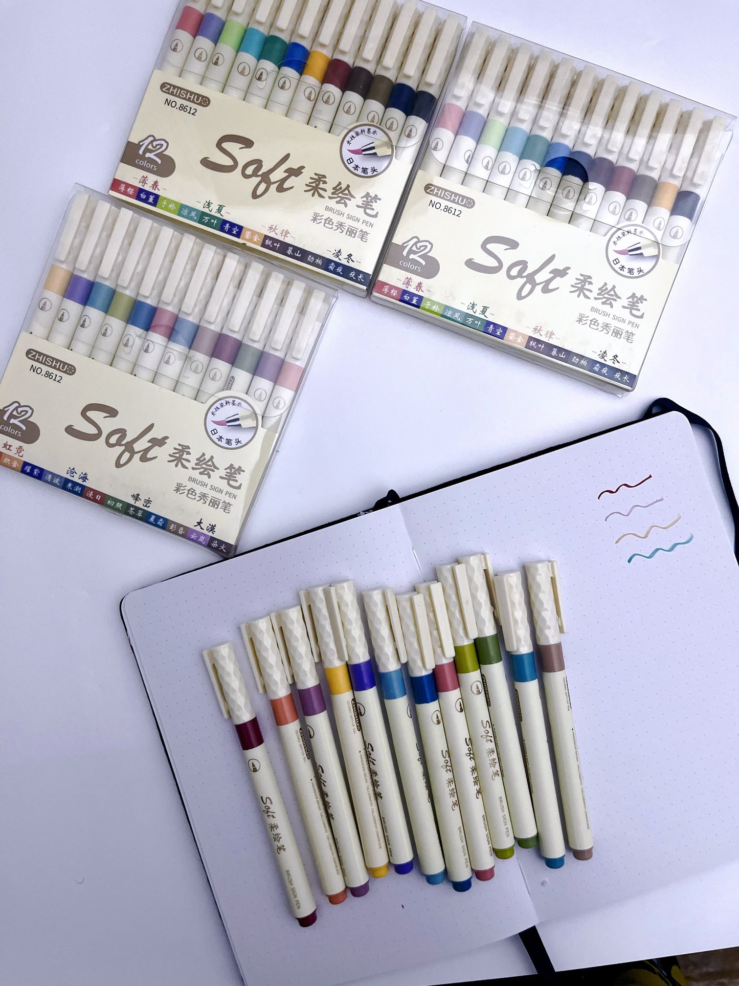 Soft Brush / Calligraphy Pens Set - ShopHaul