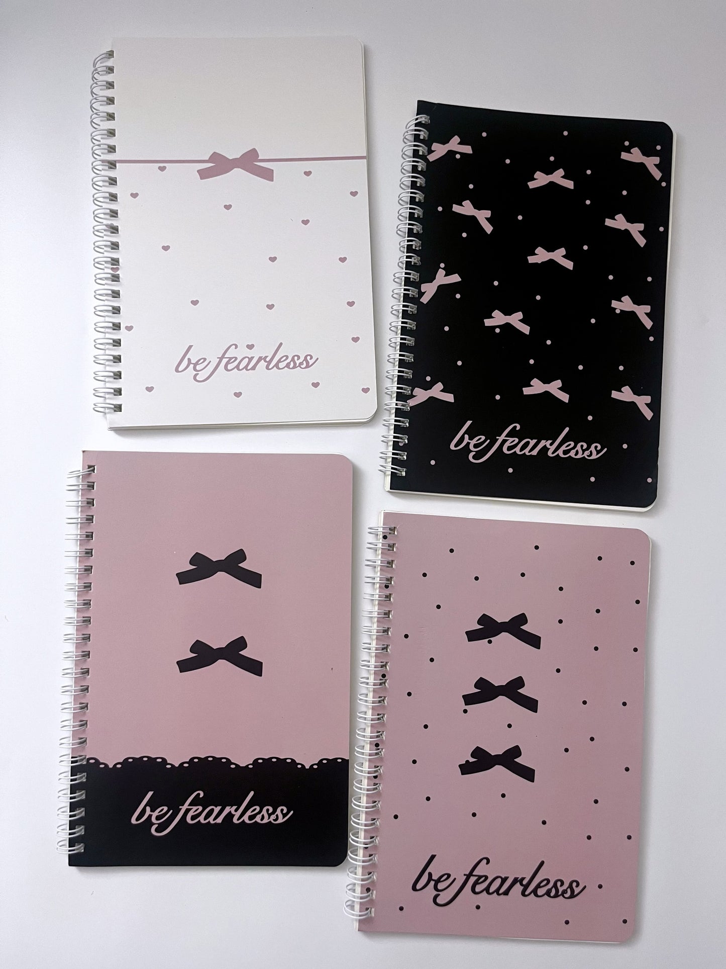 Fearless Spiral Lined Notebook - ShopHaul