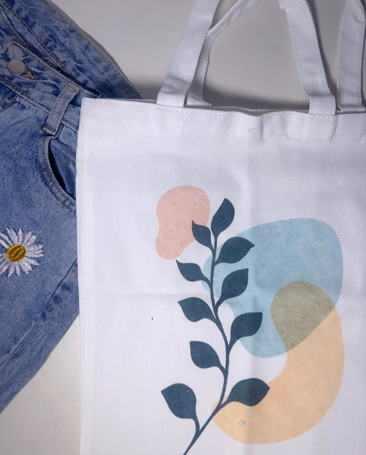 Canvas Aesthetic Tote Bags - ShopHaul