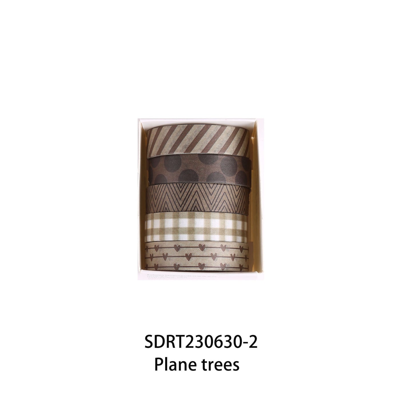 Plant-theme Washi Tapes Set